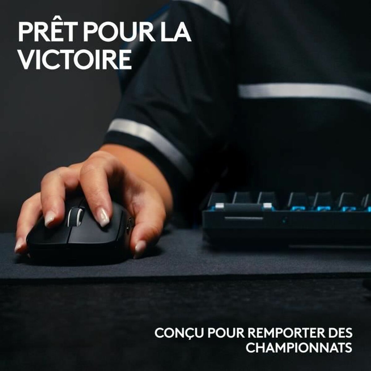 Tastatur Logitech 920-012131 Sort